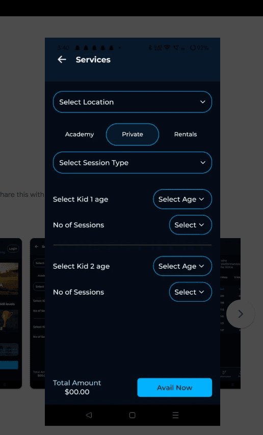 MySoca — Cricket Academy Management Platform screenshot 4