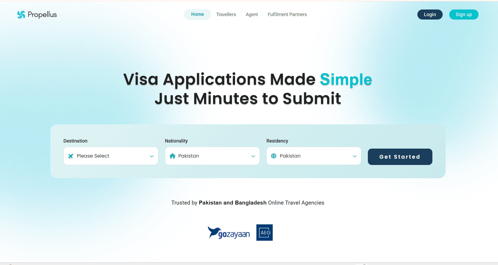 Multi-Tenant Visa-Processing SaaS screenshot 1
